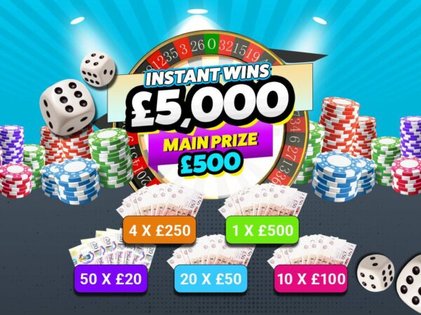 85 Instant Wins – £5,000 of Prizes – £500 Main Prize (3)