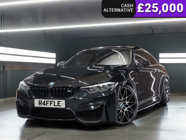 Win a BMW M4 Competition + £2,000 Cash or £25,000 Cash Alternative