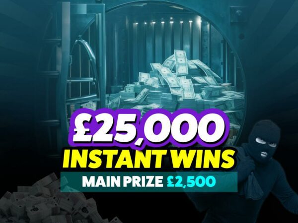421 Instant Wins - £25,000 of Prizes - £2,500 Main Prize (2)
