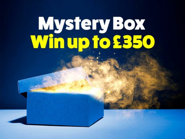 Win £100-£350 - You Choose the Mystery Box Live! (10)
