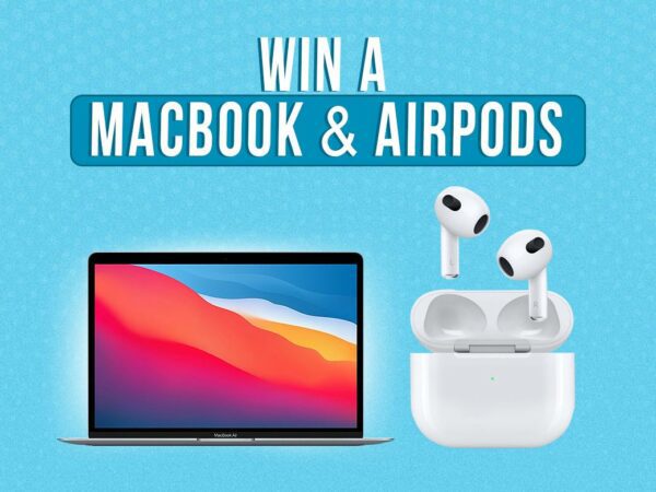 Win a MacBook Air + Airpods!
