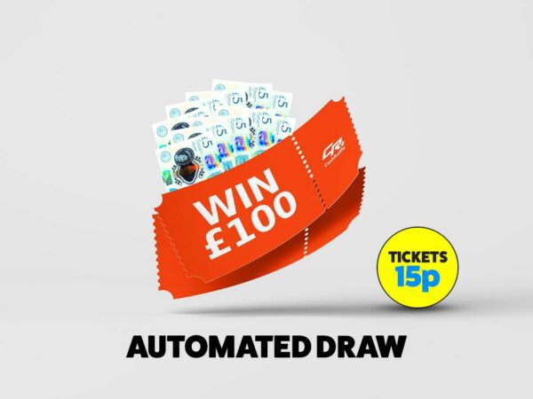 Win £100 Tax Free Cash (16) Automated Draw - Winner Announced 8.30pm