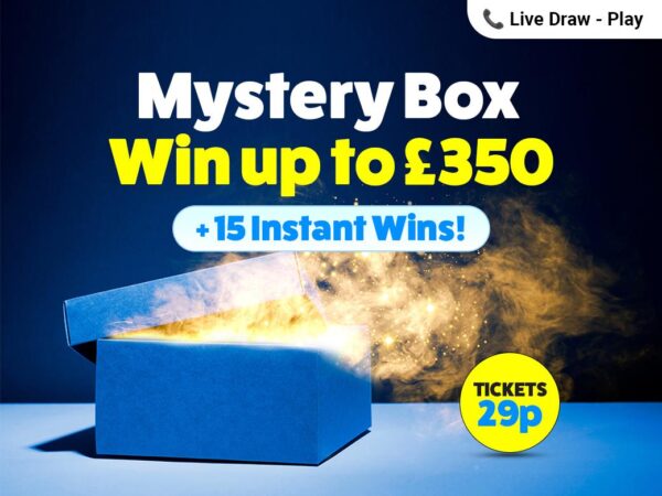 Win up to £350 - Live Draw & Play + 15 Instant Wins! (25)
